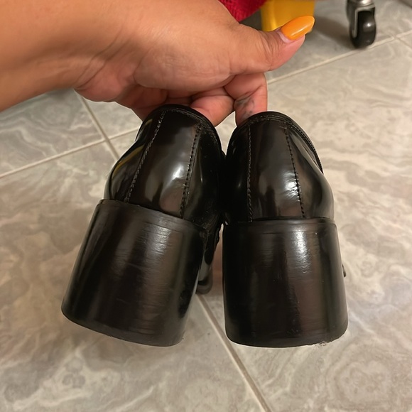 Jeffrey Campbell Women's Black Loafers Size 7.5W - Picture 4 of 6